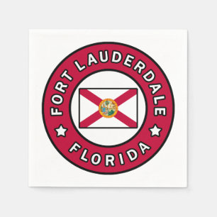 Fort Lauderdale Florida Serviette