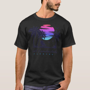 FORT LAUDERDALE FLORIDA Strandurlaub Retro Vinta T-Shirt