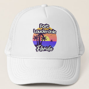 Fort Lauderdale Florida Truckerkappe