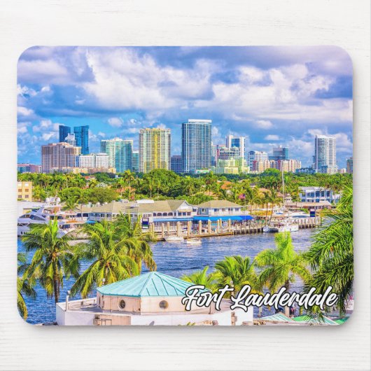 Fort Lauderdale, Florida, USA Mousepad (Vorne)