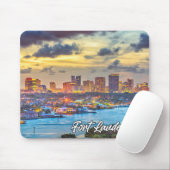 Fort Lauderdale, Florida, USA Mousepad (Mit Mouse)