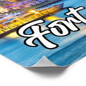 Fort Lauderdale, Florida, USA Poster (Ecke)
