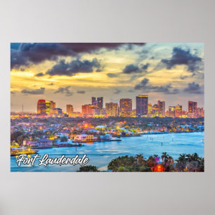 Fort Lauderdale, Florida, USA Poster