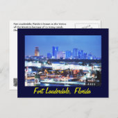 Fort Lauderdale, Florida, USA Postkarte (Vorne/Hinten)