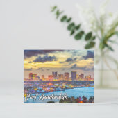 Fort Lauderdale, Florida, USA Postkarte (Stehend Vorderseite)
