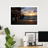 Fort Lauderdale Pier II Poster (Heimbüro)