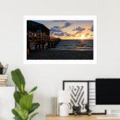 Fort Lauderdale Pier Poster (Heimbüro)