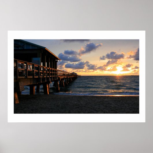Fort Lauderdale Pier Poster (Vorne)