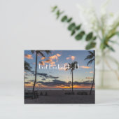 Fort Lauderdale Postkarte (Stehend Vorderseite)