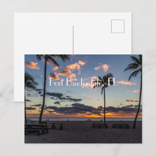 Fort Lauderdale Postkarte (Vorne/Hinten)