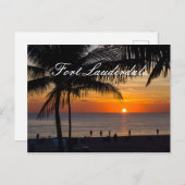 Fort Lauderdale Postkarte (Vorne/Hinten)