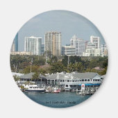 Fort Lauderdale Skyline Magnet (Vorne)