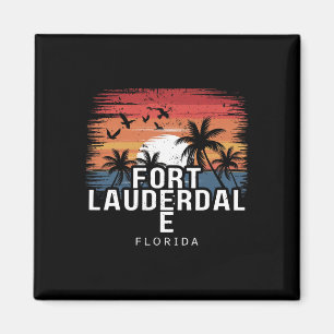Fort Lauderdale Strand Florida Surfen Surfer Magnet