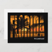 Fort Lauderdale Strand Postkarte (Vorne/Hinten)