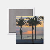 Fort Lauderdale Sunrise Magnet (Vorderseite/Rückseite)