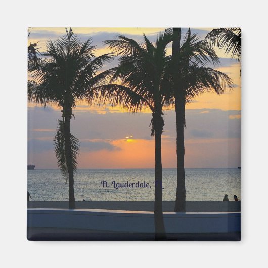 Fort Lauderdale Sunrise Magnet (Vorne)