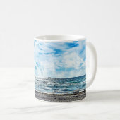 Fort- Lauderdalestrand-Klassiker-Tasse Kaffeetasse (VorderseiteRechts)