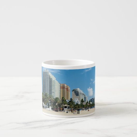 Fort- Lauderdalestrandespresso-Tasse Espressotasse (Vorderseite)