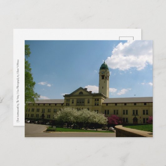 Fort Leavenworth, KS Postkarte (Vorne/Hinten)