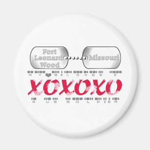 Fort-Leonard-Holz Magnet