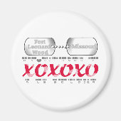 Fort Leonard Wood Magnet (Vorne)