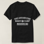 Fort Leonard Wood Missouri Boot Camp Infantry Trai T-Shirt (Design vorne)