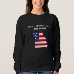 Fort Leonard Wood Missouri USA Staat America Trave Sweatshirt