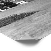 Fort Lewis, WA View Barracks und Berg Rainier Poster (Ecke)