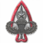 Fort Liberty 14" High Custom-Cut Vinyl Sticker (Vorderseite)