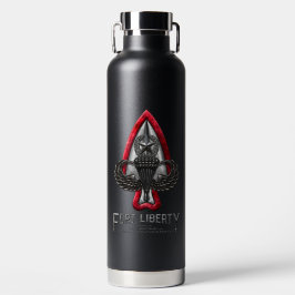 Fort Liberty Black 32 oz Vakuum Insullierte Flasch Trinkflasche