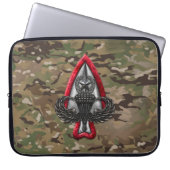 Fort Liberty Camouflage 15" Laptop-Sieb Laptopschutzhülle (Vorderseite)