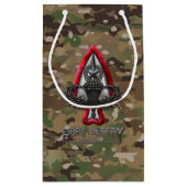 Fort Liberty Camouflage Kleine Geschenktüte (Rückseite)