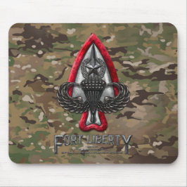 Fort Liberty Camouflage Mousepad