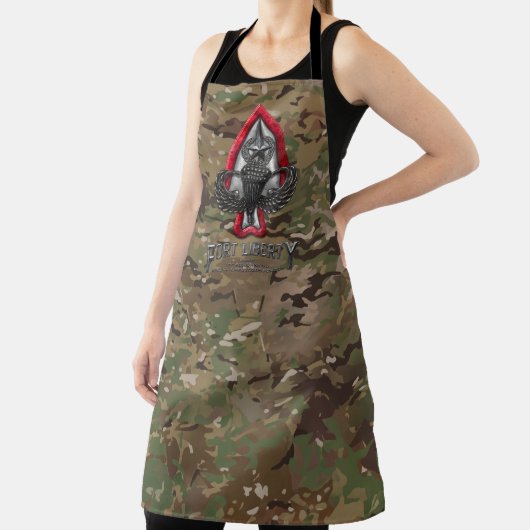 Fort Liberty Camouflage Schürze (InSitu)