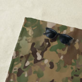 Fort Liberty Camouflage Strandtuch (ohne Text) (Beispiel)