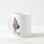 Fort Liberty White Coffee Tasse (Vorderseite Links)
