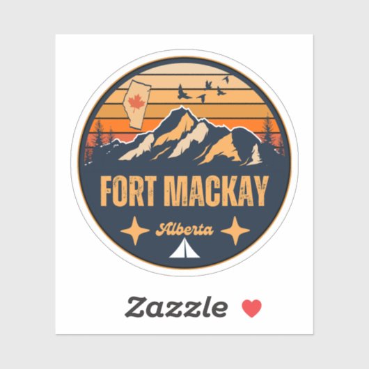 Fort MacKay, Alberta Aufkleber (Blatt)