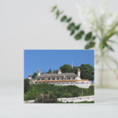 Fort Mackinac Postkarte (Stehend Vorderseite)