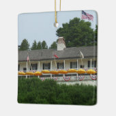 Fort Mackinac Verzierung Keramikornament (Links)
