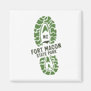Fort Macon North Carolina State Park Wanderbuch N Magnet