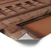 Fort Madison, Iowa Gebäude und Taube Poster (Ecke)