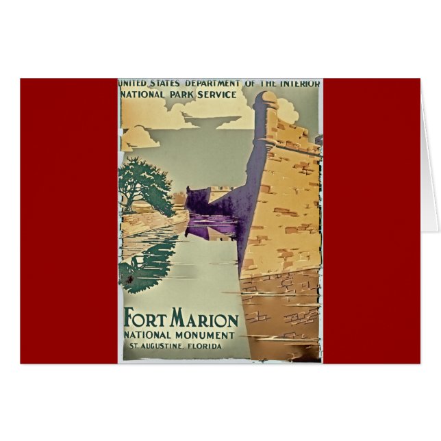 Fort Marion Design (Vorderseite (Horizontal))