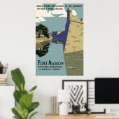 Fort Marion Florida Poster (Heimbüro)