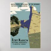 Fort Marion Florida Poster (Vorne)