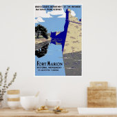 Fort Marion National Monument St Augustine Florida Poster (Küche)