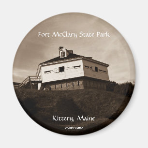 Fort McClary Staats-Park-Magnet Magnet