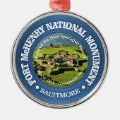 Fort McHenry (NM) Ornament Aus Metall (Vorne)