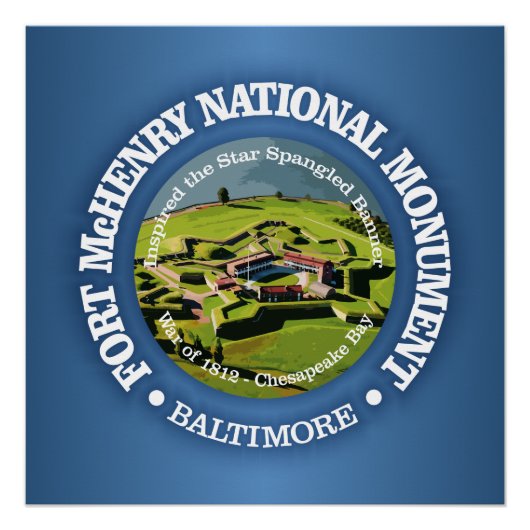 Fort McHenry (NM) Poster (Vorderseite)
