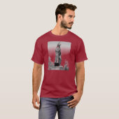 Fort McHenry Statue B+W T-Shirt (Vorne ganz)