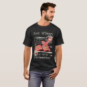 Fort McHenry und The Star Spangled Banner T - Shir T-Shirt (Vorne ganz)